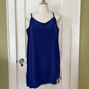 Blue Magicsuit One Piece with built in dress top
